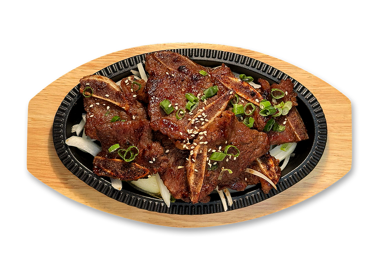 galbi short ribs at BCD Tofu House，a Korean Restaurant in Beverly Hills