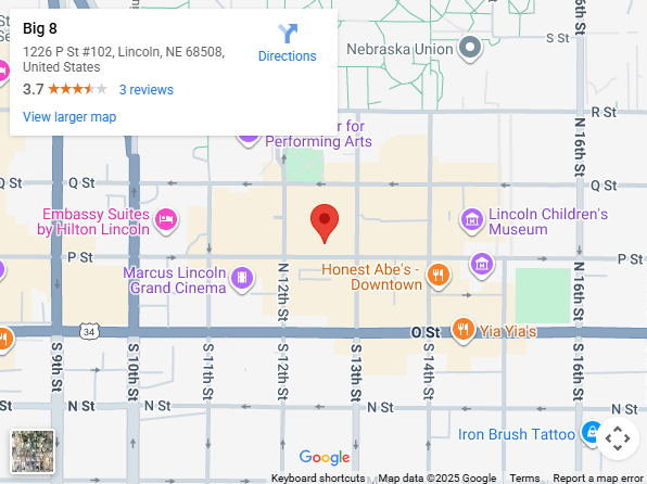Location, 1226 P St #102, Lincoln, NE 68508, United States