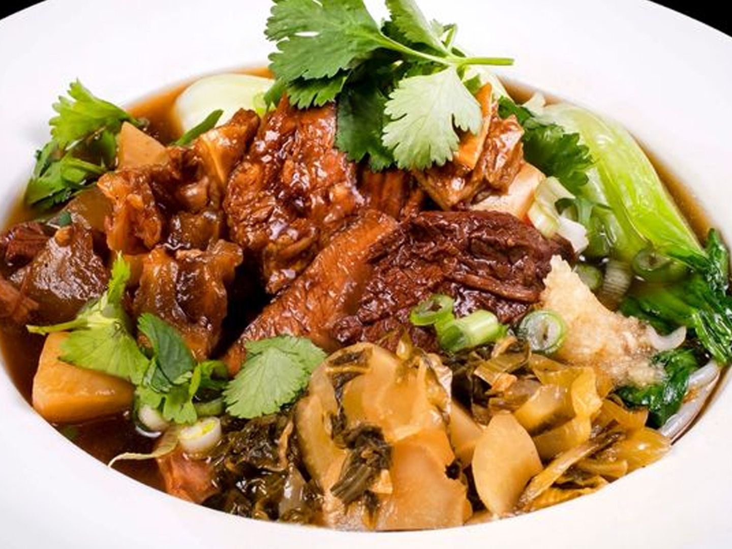 Beef Brisket & Radish at Big Boss (Edmond) Noodle + Chicken + Tea, an Asian Restaurant in Edmond