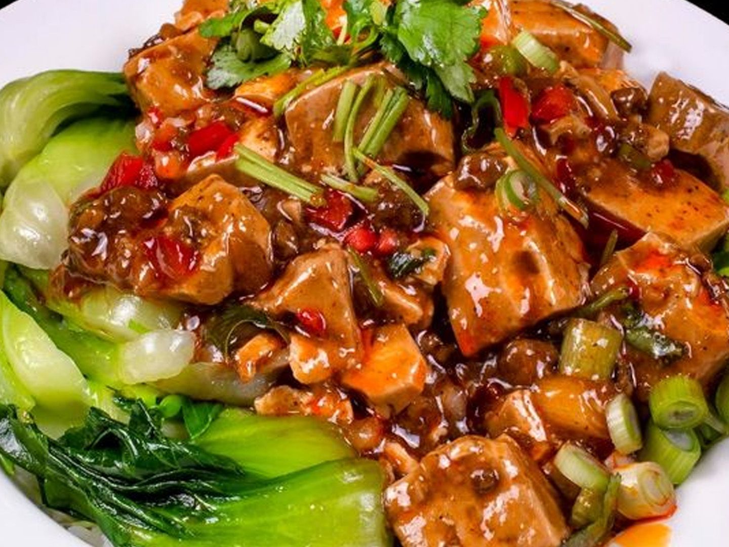 Mapo Tofu at Big Boss (Edmond) Noodle + Chicken + Tea, an Asian Restaurant in Edmond