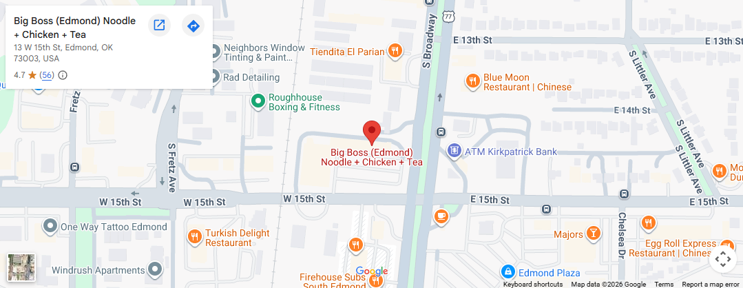 Location, 13 W 15th St, Edmond, OK 73003