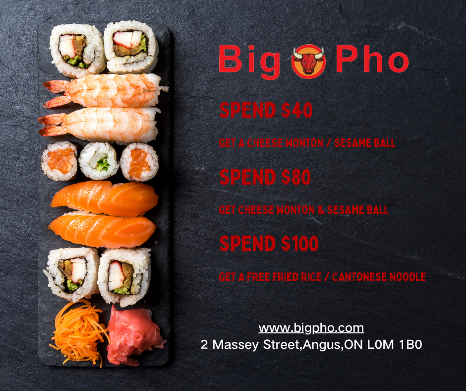 Enjoy $5 OFF when you order any 2 Special Rolls!