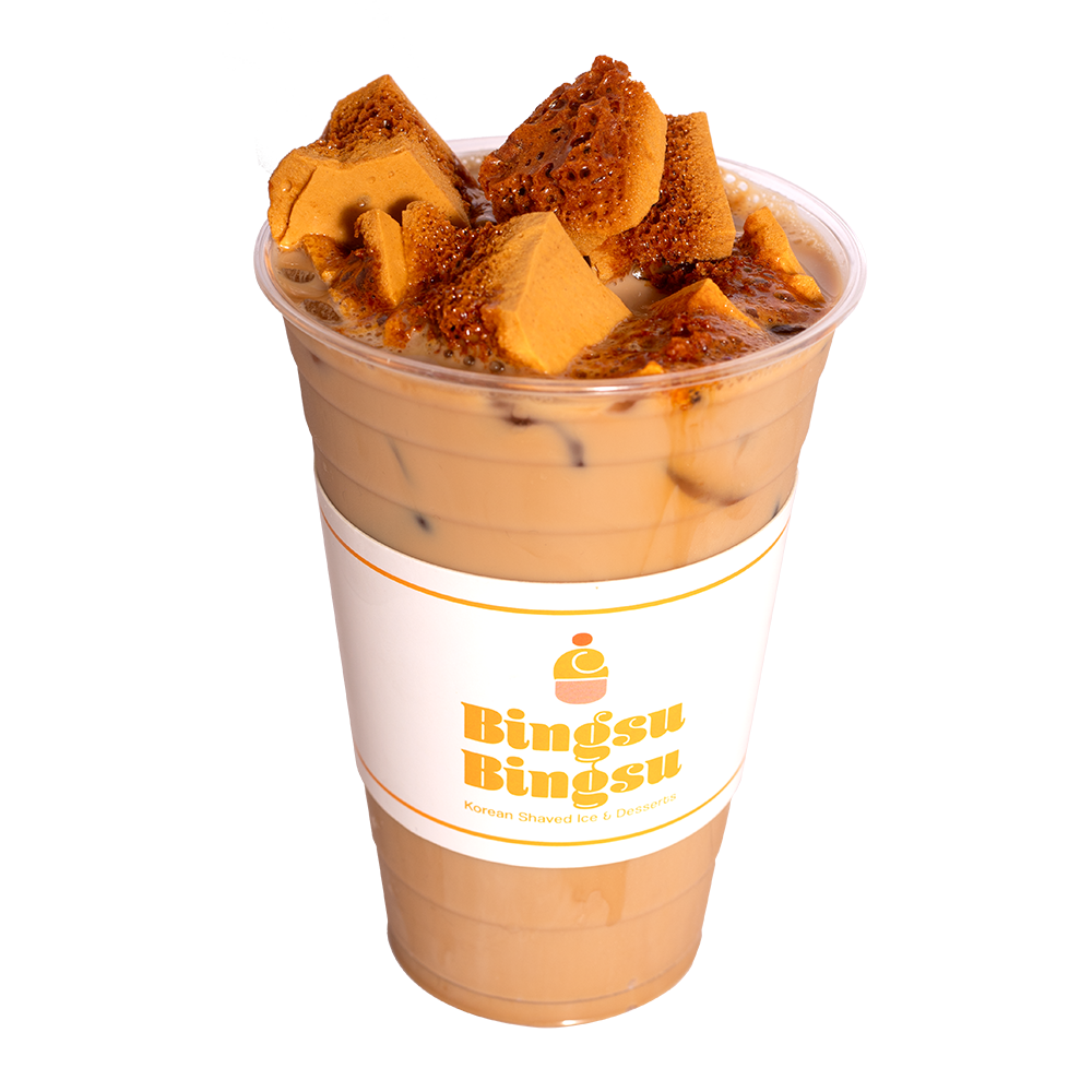 Black Tea Vanilla Caramel Honey at Bingsu Bingsu，a Dessert Shop in Arcadia