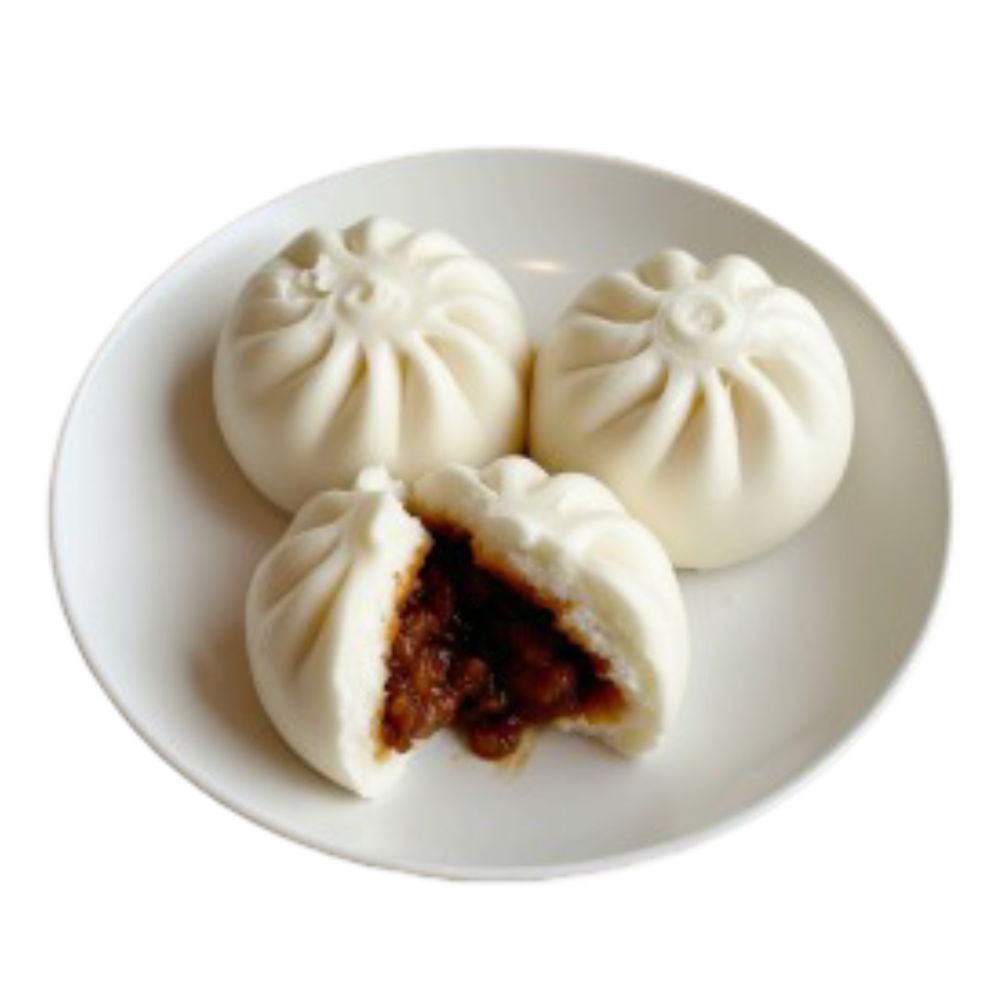 BBQ Pork Bun at Bite & Sip，a Chinese Dim Sum Restaurant in New York