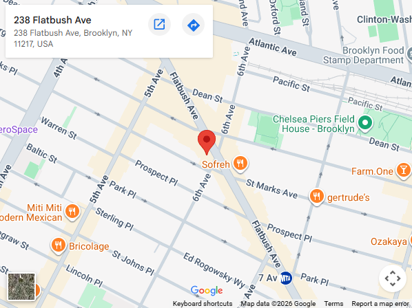 Location, 238 Flatbush Ave, Brooklyn, NY 11217, USA