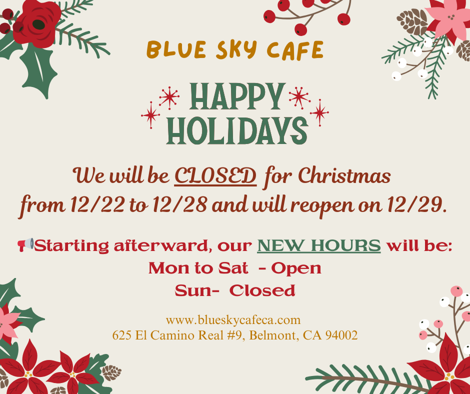 Notice of Special Operating Hours