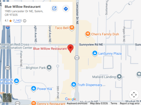 Location, 1985 Lancaster Dr NE, Salem, OR 97305