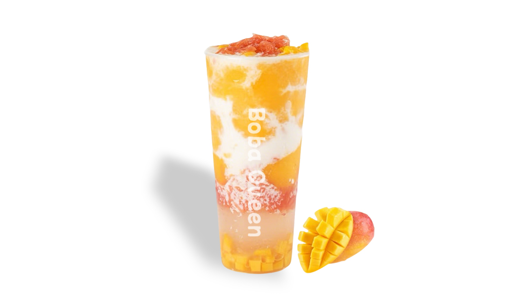 Mango Pomelo Sago at Boba Queen，a Bubble Tea Shop in Twinsburg