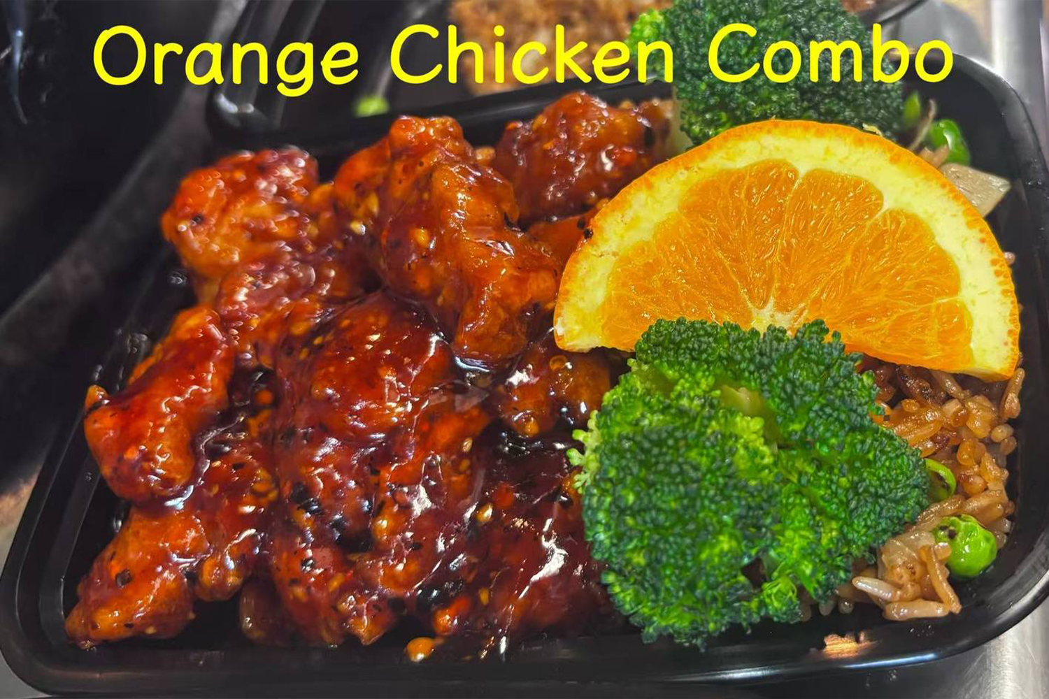 Orange Chicken Combo at Bo Bo China Chinese Restaurant in Peoria