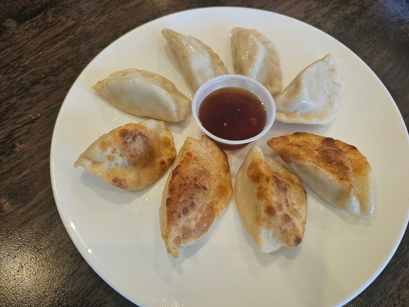 Pan-fried Pork Dumplings at Bobo Kitchen, Asian Restaurant in Danbury