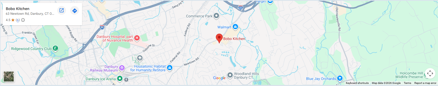 Location 63 Newtown Rd, Danbury, CT 06810美国