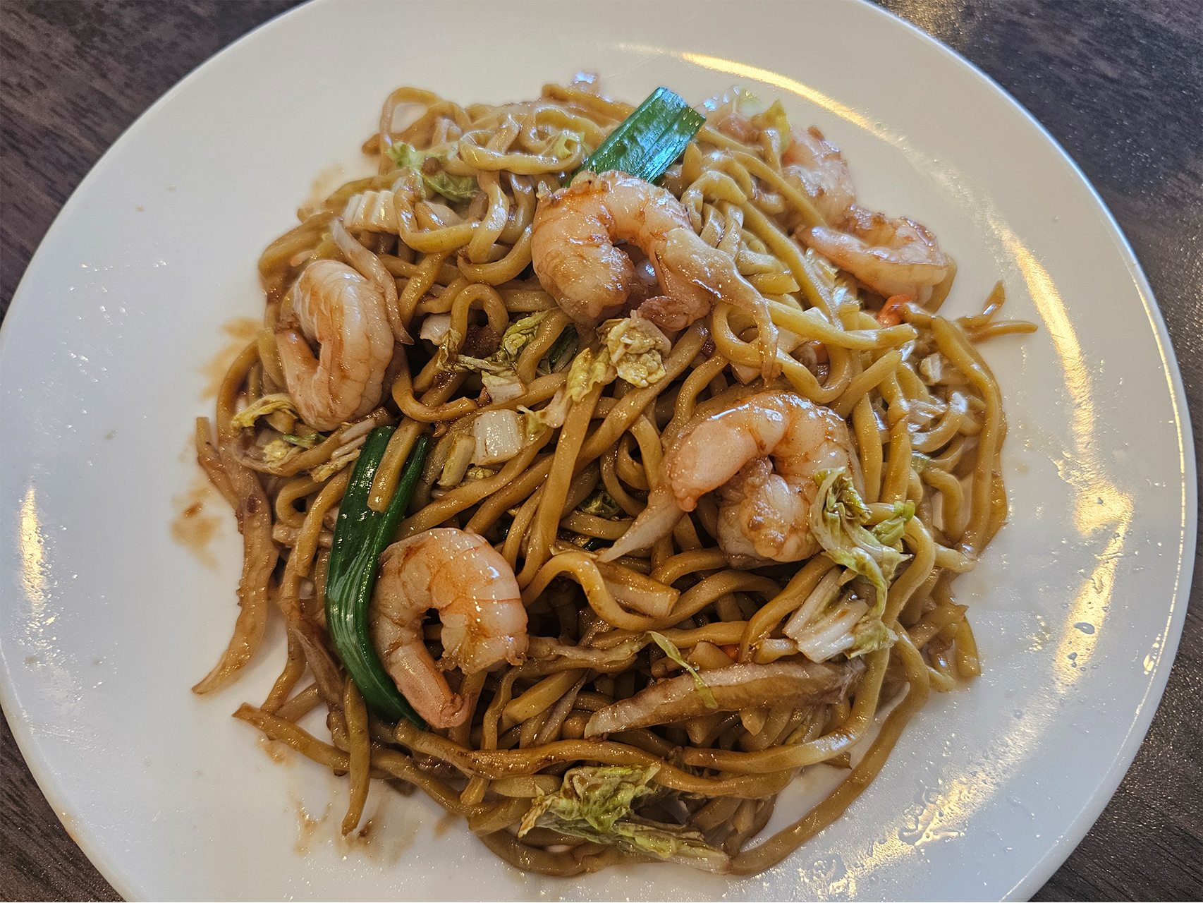 Shrimp Lo Mein at Bobo Kitchen, Asian Restaurant in Danbury