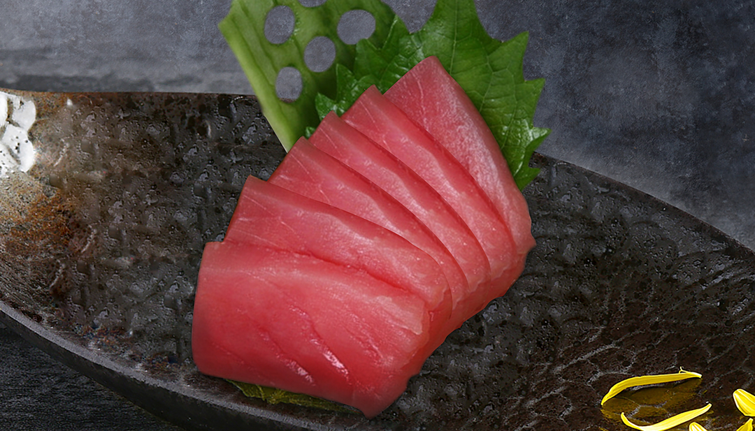 6 pieces of fresh tuna sashimi at Botan Sushi, a Japanese Restaurant in Irvine