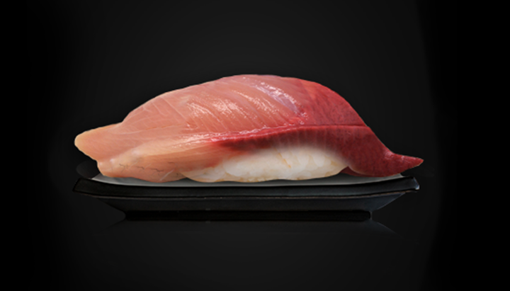 Yellowtail nigiri at Botan Sushi, a Japanese Restaurant in Irvine