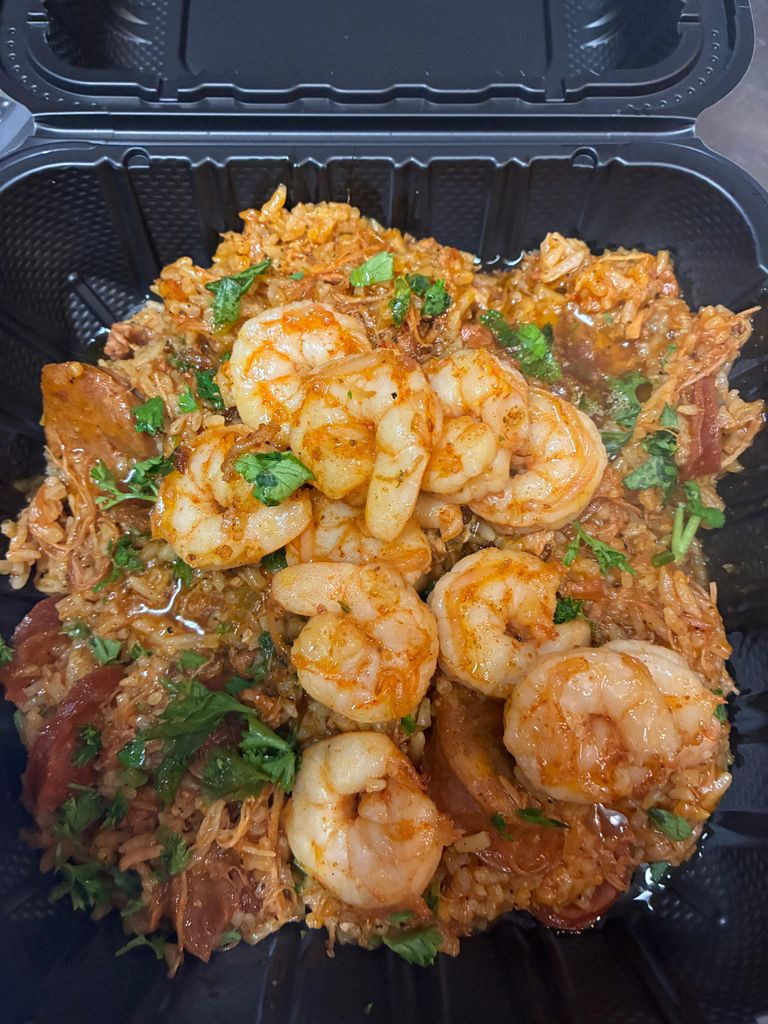 hrimp Etouffee at Bourbon Street Sweet & Savory, Asian Fusion Restaurant in Yucaipa