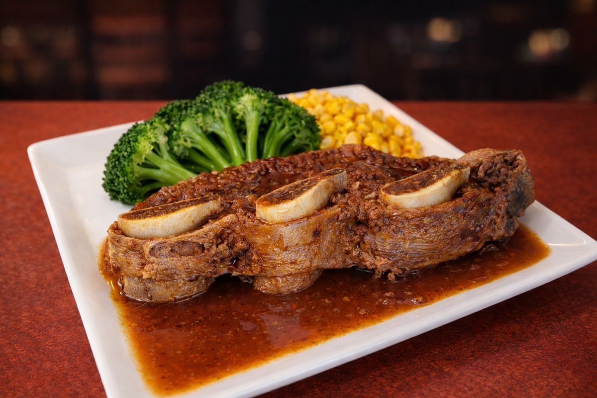 Short Ribs at Cafe Spot，a Coffee & Light Meal Cafe in Temple City
