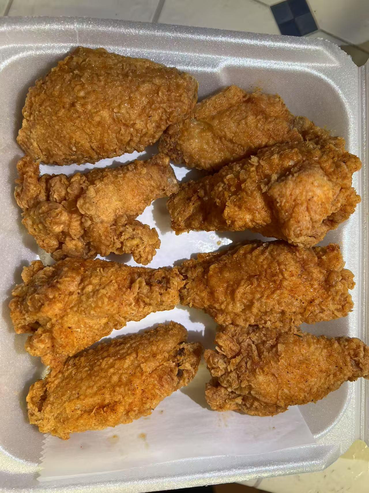 Cajun-Corner-seafood-restaurant-Cajun-Chicken-Wings-Everett Cajun Chicken Wings Spicy - seasoned crispy chicken wings at Cajun Corner, a seafood Restaurant in Everettat Cajun Corner, a seafood Restaurant in Everett