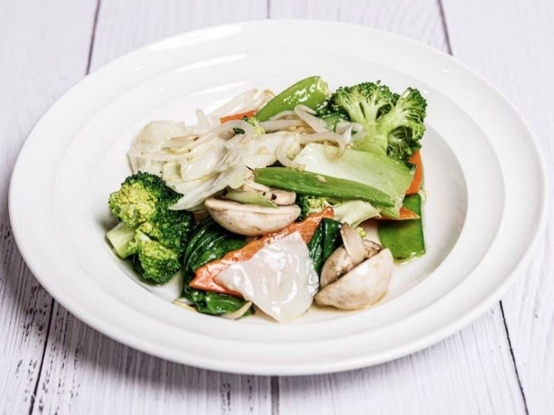California-Wok-Glendale-Chinese-restaurant-Steamed-Mixed-Vegetables-Glendale Steamed Mixed Vegetables at California Wok Glendale, a Chinese restaurant in Glendale