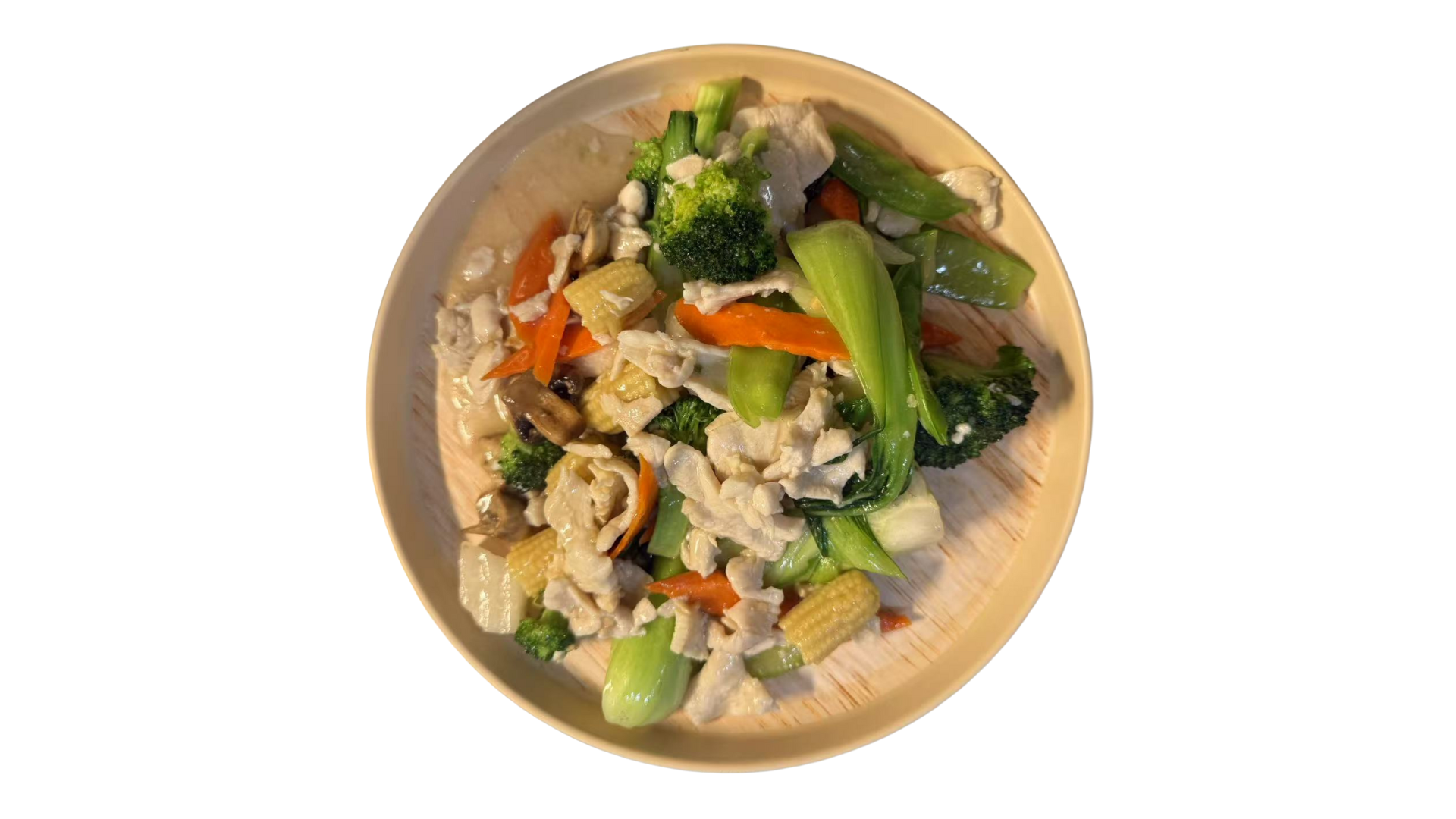 Chicken w.Mixed Vegetables at California Wok Encino, a Chinese restaurant in Encino