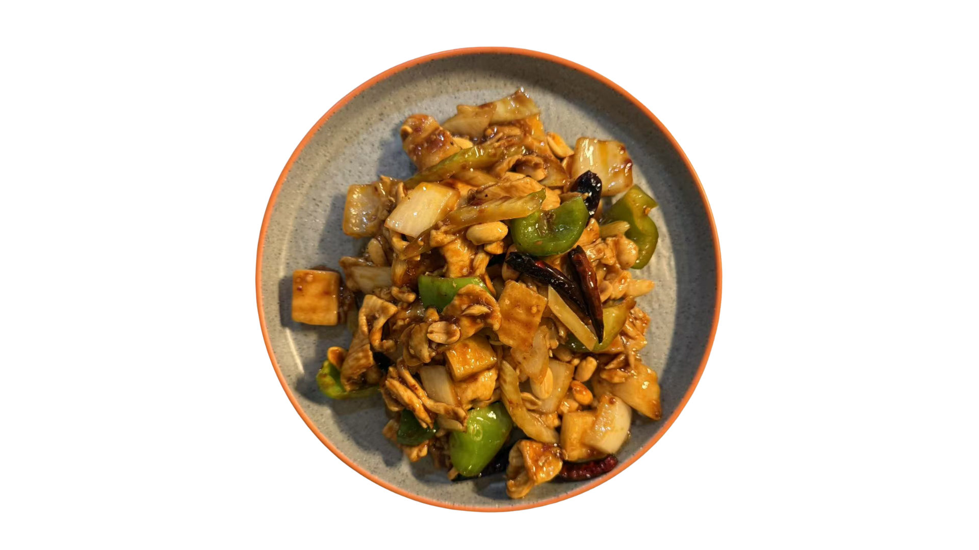 Kung Pao Chicken at California Wok Encino, a Chinese restaurant in Encino