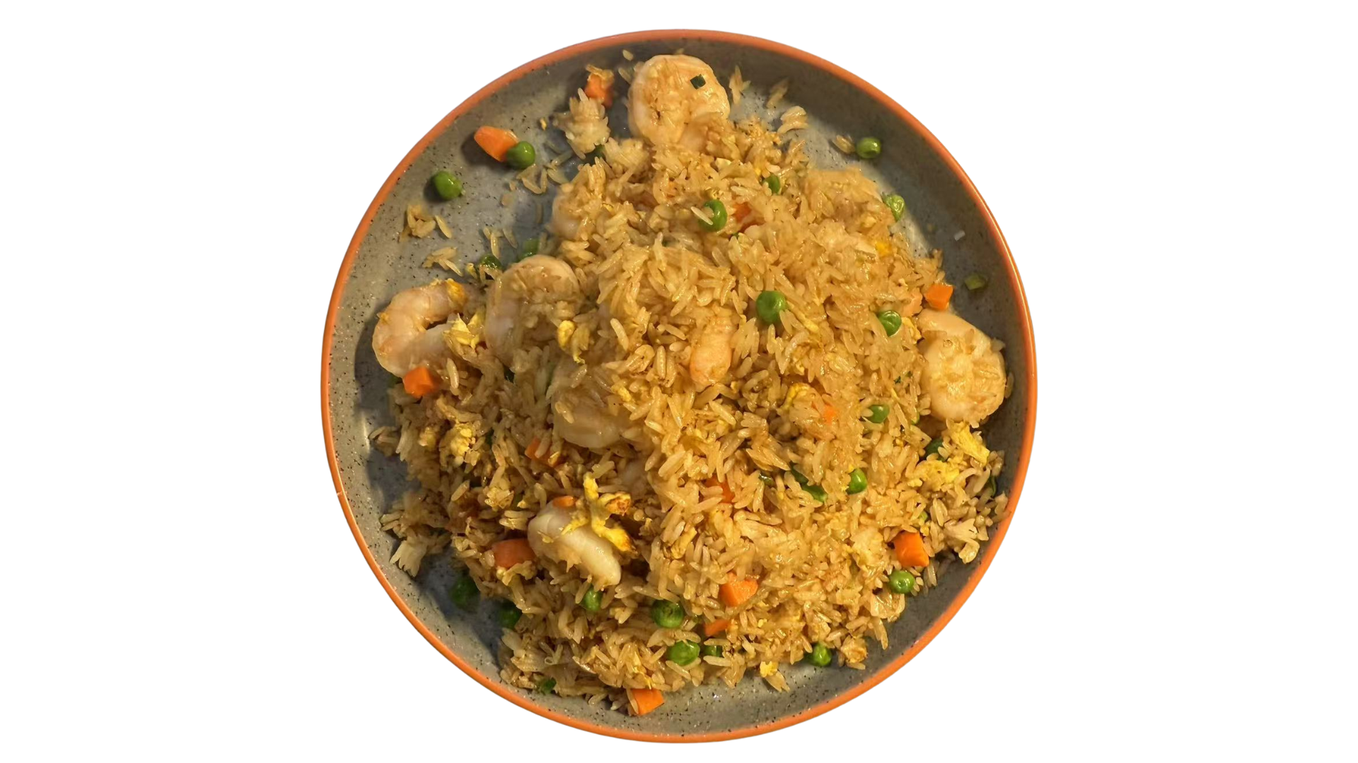 Shrimp fried rice at California Wok Encino, a Chinese restaurant in Encino