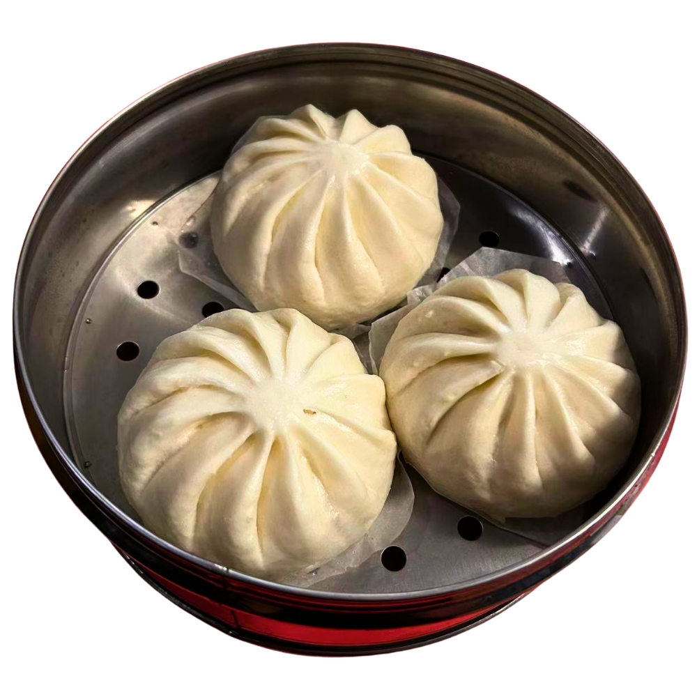 Chen’s-Family-Dish-Six-Wok-&-Bar-Chinese-Restaurant-Steam-Buns-Salem Soft steamed buns at Chen's Family Dish Six Wok & Bar, a Chinese Restaurant in Salem