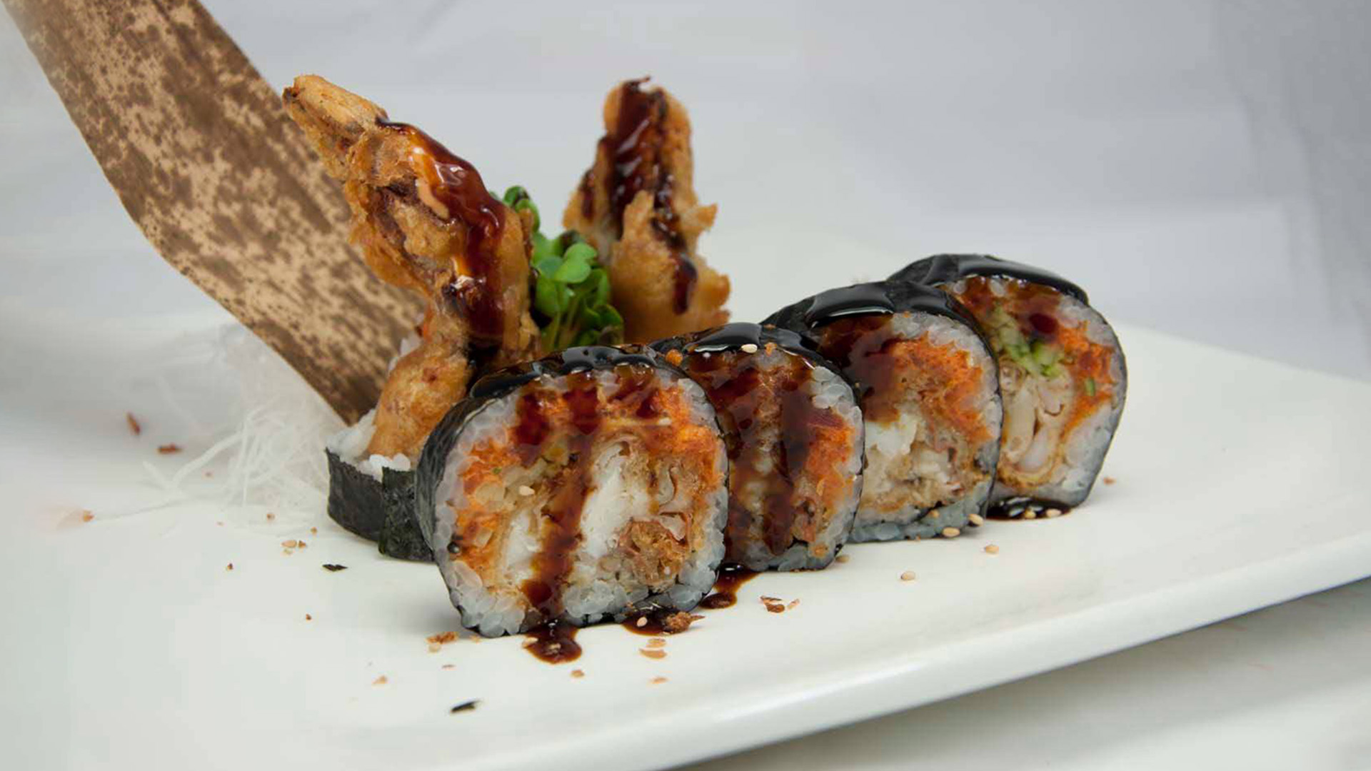 Spider roll at Cherry Amber, a Asian Fusion Restaurant in Plainview