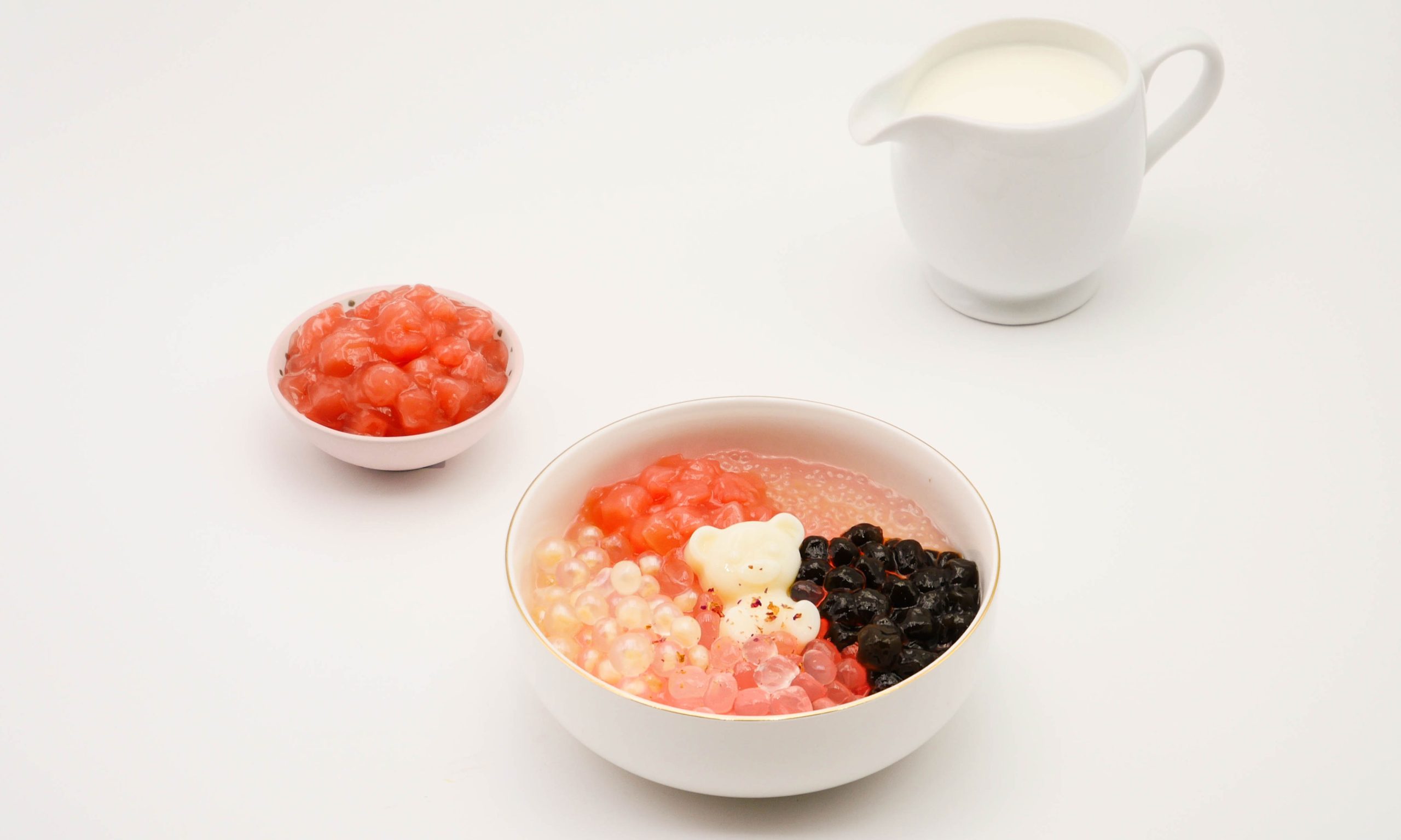 Red Bean Milk Custard