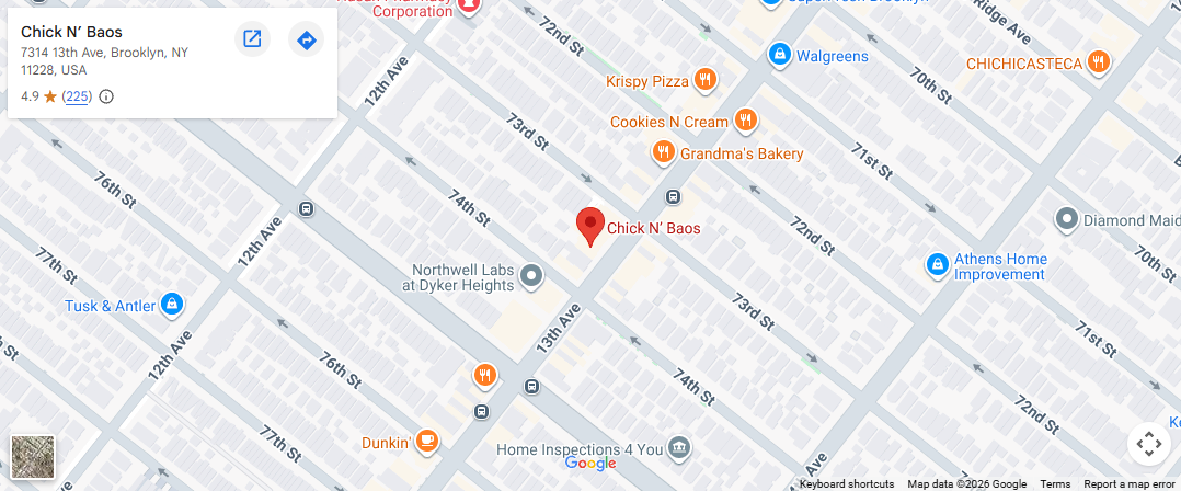 Location, 7314 13th Ave, Brooklyn, NY 11228