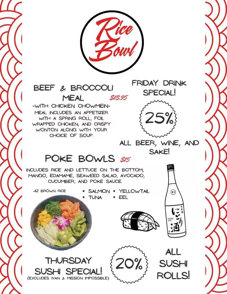 Restaurant Promotion Notice