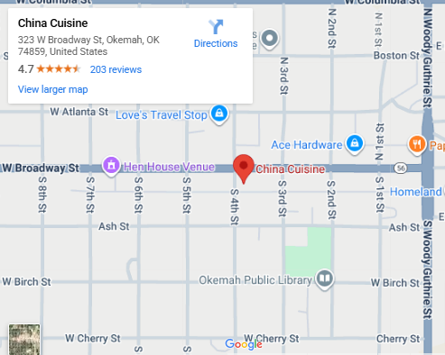 323 W Broadway St, Okemah, OK 74859, United States