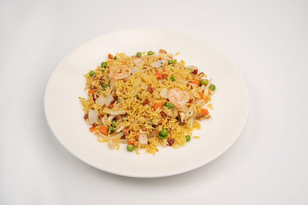 Shrimp Fried Rice at China House，a Chinese Restaurant in Scotch Plains