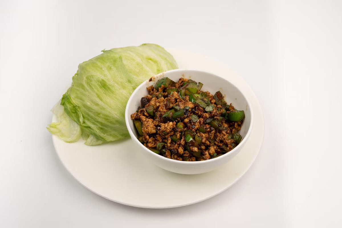 Stir-Fried Minced Pork with Cabbage at China House，a Chinese Restaurant in Scotch Plains
