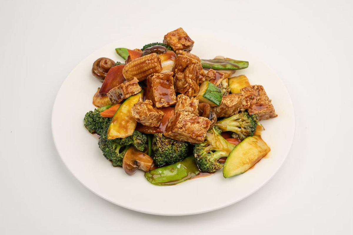 Vegetable & Tofu Stir Fry at China House，a Chinese Restaurant in Scotch Plains
