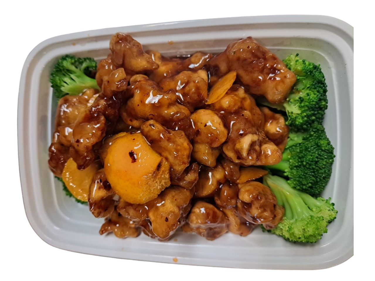 Orange flavored beef with broccoli at China House, a Chinese Restaurant in Jacksonville