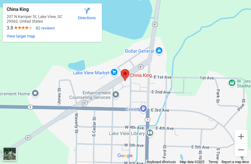 Location, 207 N Kemper St, Lake View, SC 29563
