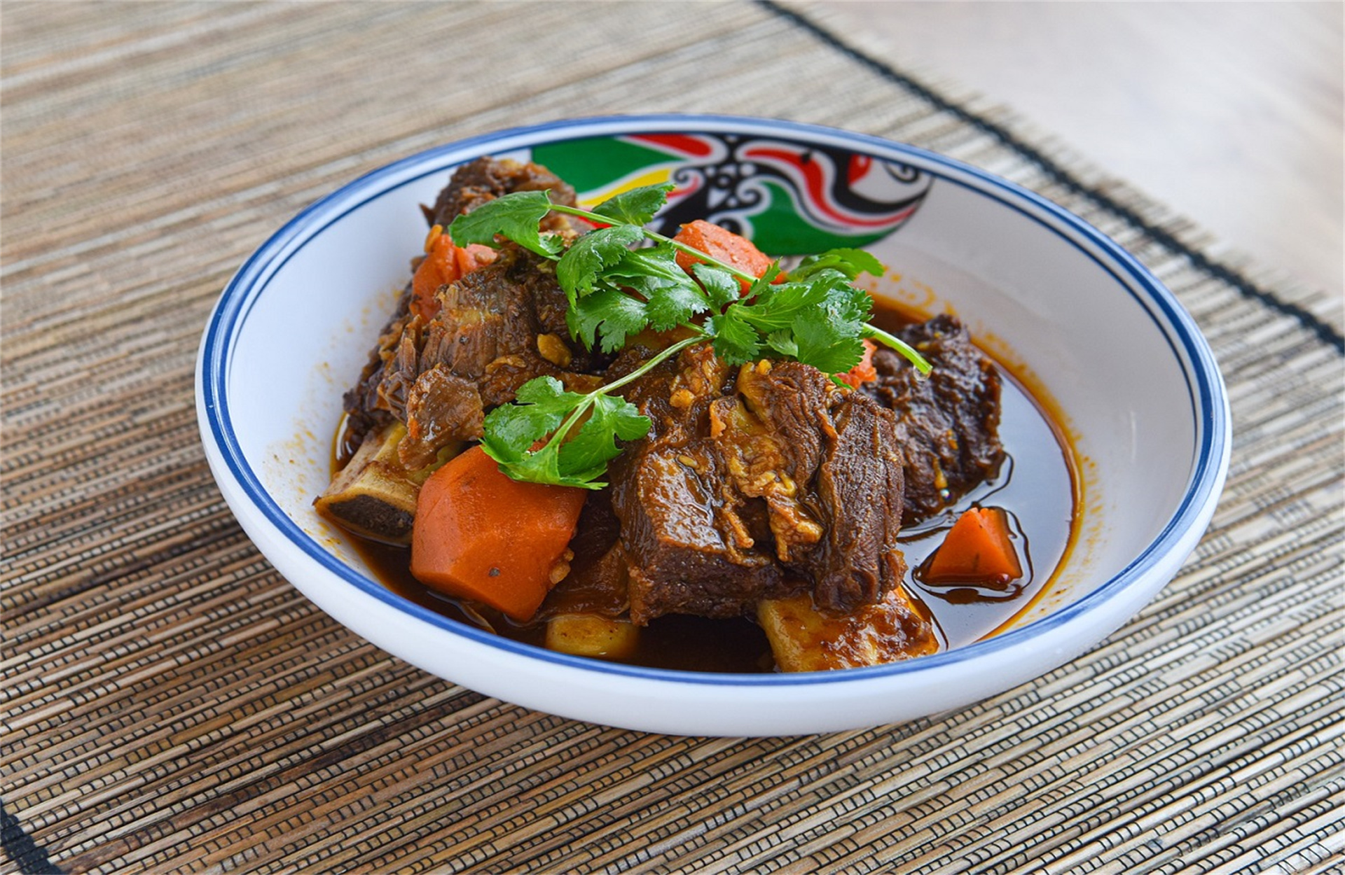 braised beef at China moon, a Chinese restaurant in Collingdale