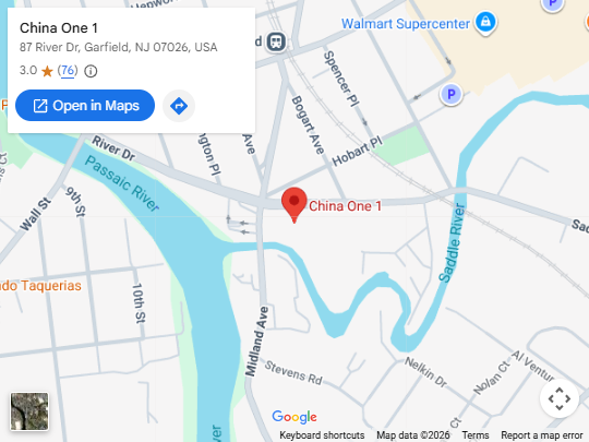 Location, 87 River Dr, Garfield, NJ 07026, United States