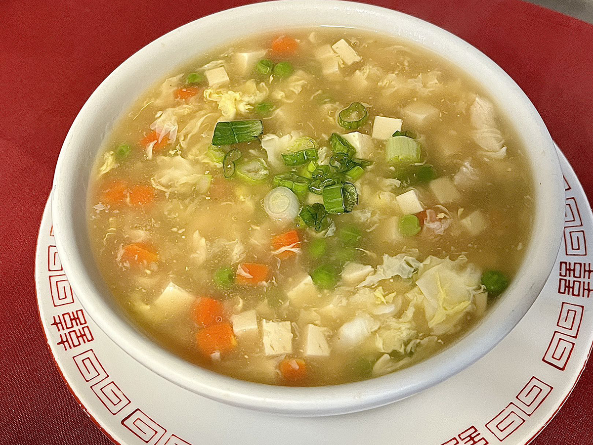 China-Palace-Chinese-Restaurant-Egg-Flower-Soup-Fairfield Egg Flower Soup at China Palace, a Chinese Restaurant in Fairfield