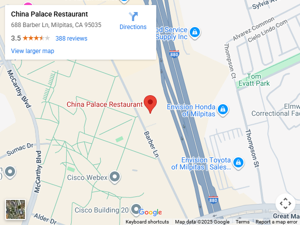 Location, 688 Barber Ln, Milpitas, CA 95035