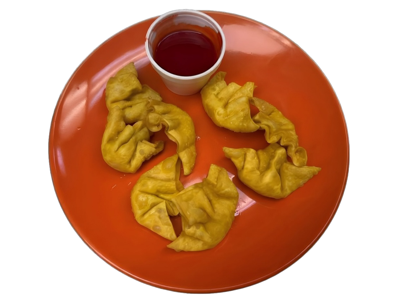 Fried Wontons with Sweet Chili Sauce at China Taste, Chinese Restaurant in Bus South