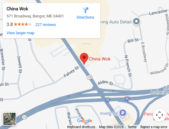 Location, 571 Broadway, Bangor, ME 04401