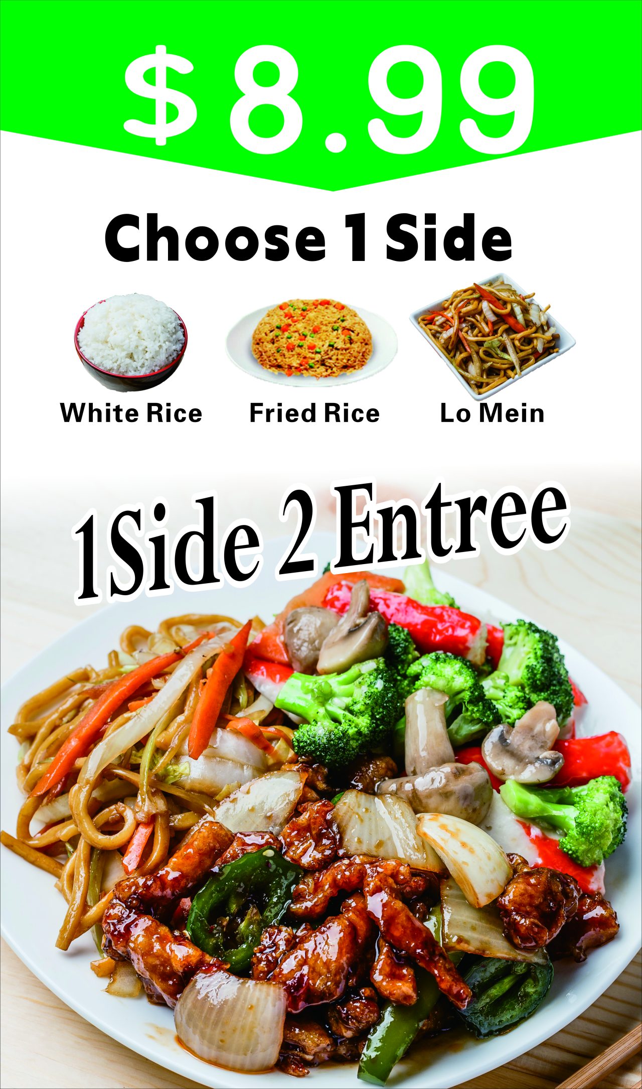 Menu - China Wok
