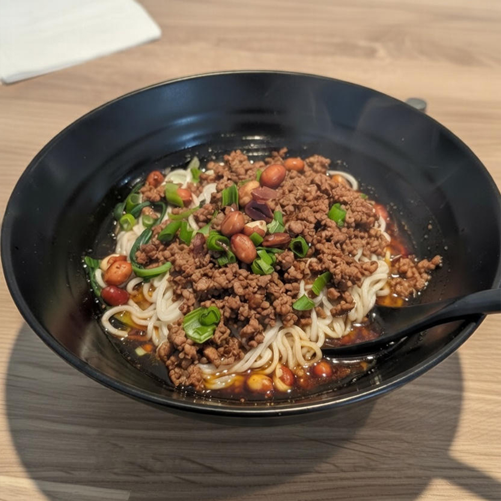 Fish Roe Soup Noodles at Chong Qing Noodle, Chinese Restaurant in Newark