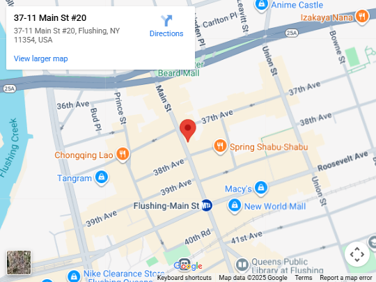 37-11 Main St #20, Flushing, NY 11354, USA
