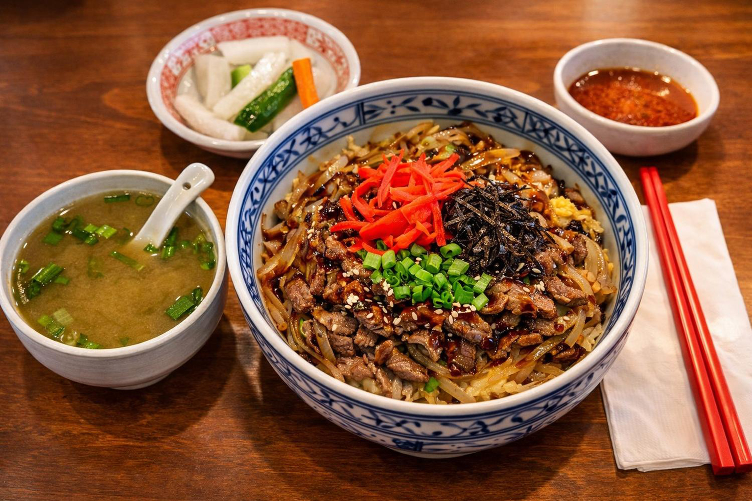 Gyudon at Chop Bento, a Asian Restaurant in Oxford