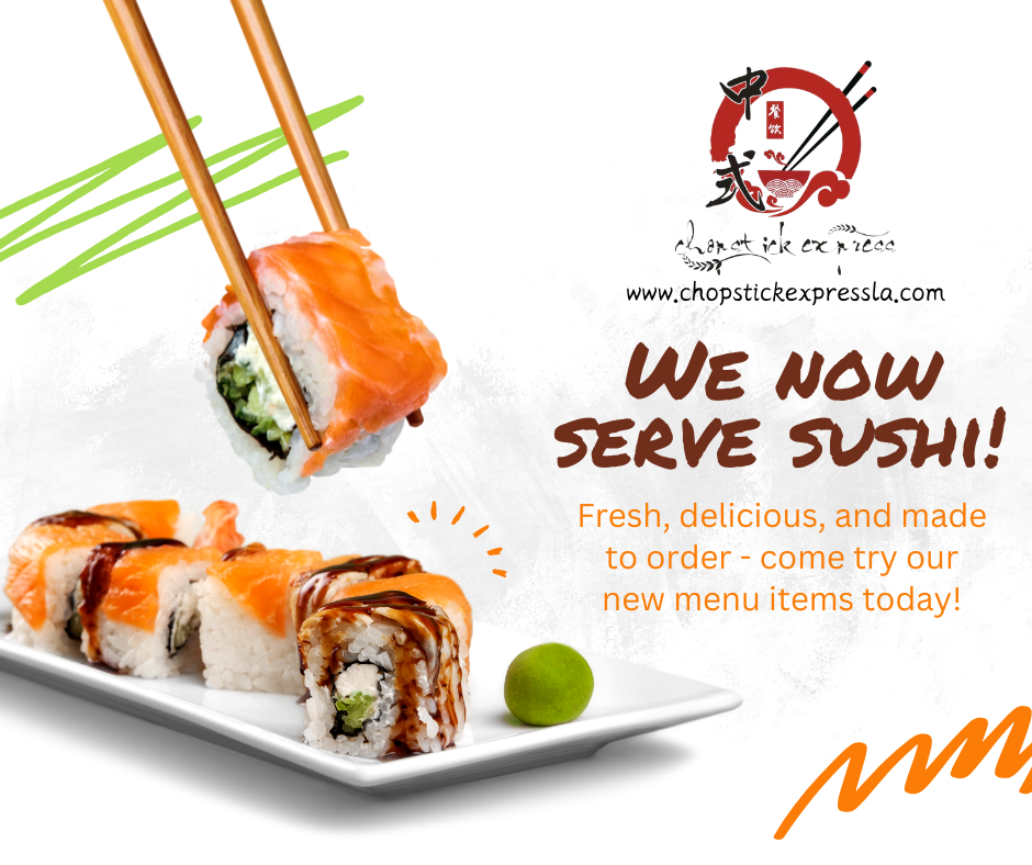 sushi coming soon