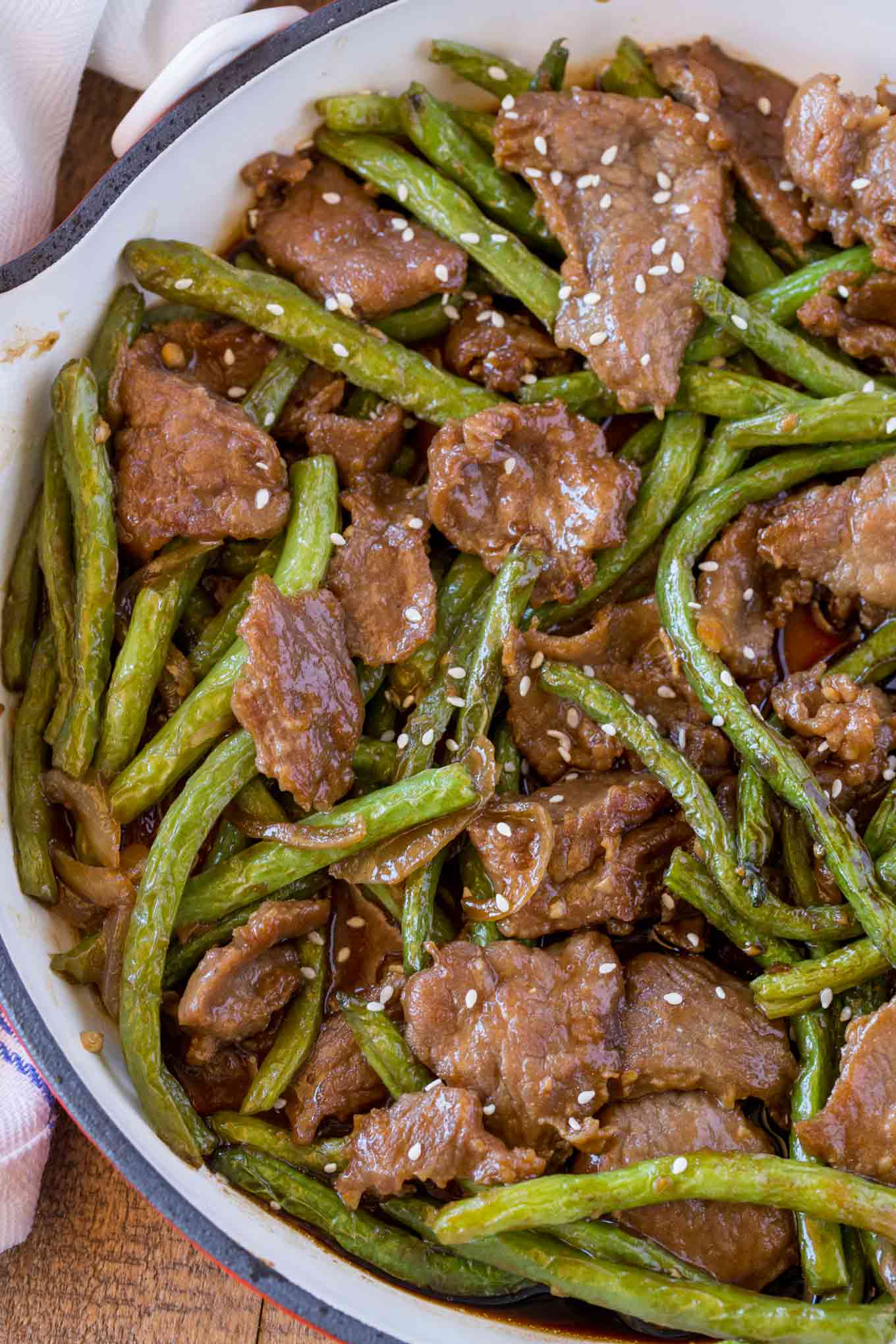 Chopsticks-Express-Chinese-Restaurant-String-Bean-Beef-Philadelphia String Bean Beef - Beef stir - fried with string beans & sesame seeds at Chopsticks Express, a Chinese Restaurant in Philadelphia