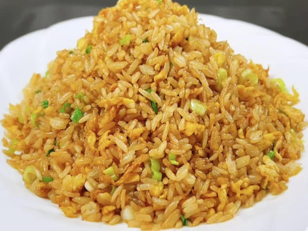 Friend Rice at Chow Express，a Chinese Restaurant in Indianapolis