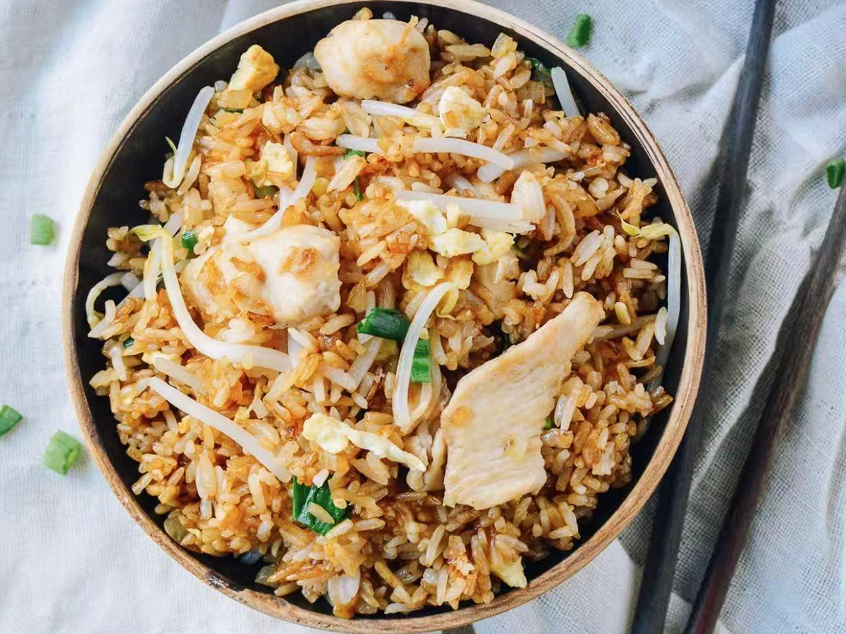 House Special Fried Rice at Chow Express，a Chinese Restaurant in Indianapolis